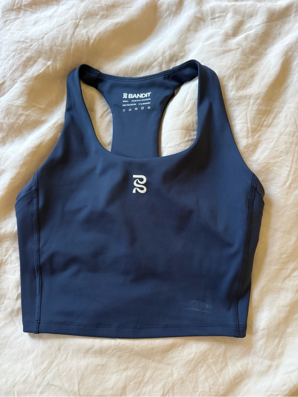 Bandit - Stamina Scoop neck Race crop